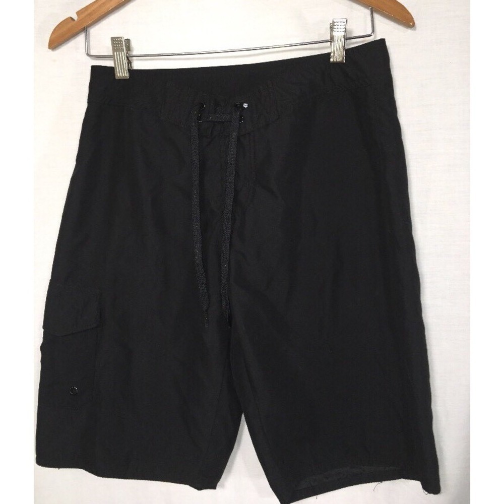 HANG TEN Men's Board Shorts Size 28 tie front lightweight athletic